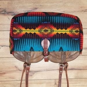 Handmade boot & Pendleton purse